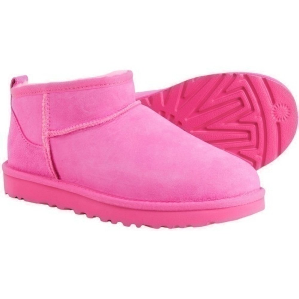 UGG® Australia Carnation Classic Ultra Mini Suede Boots